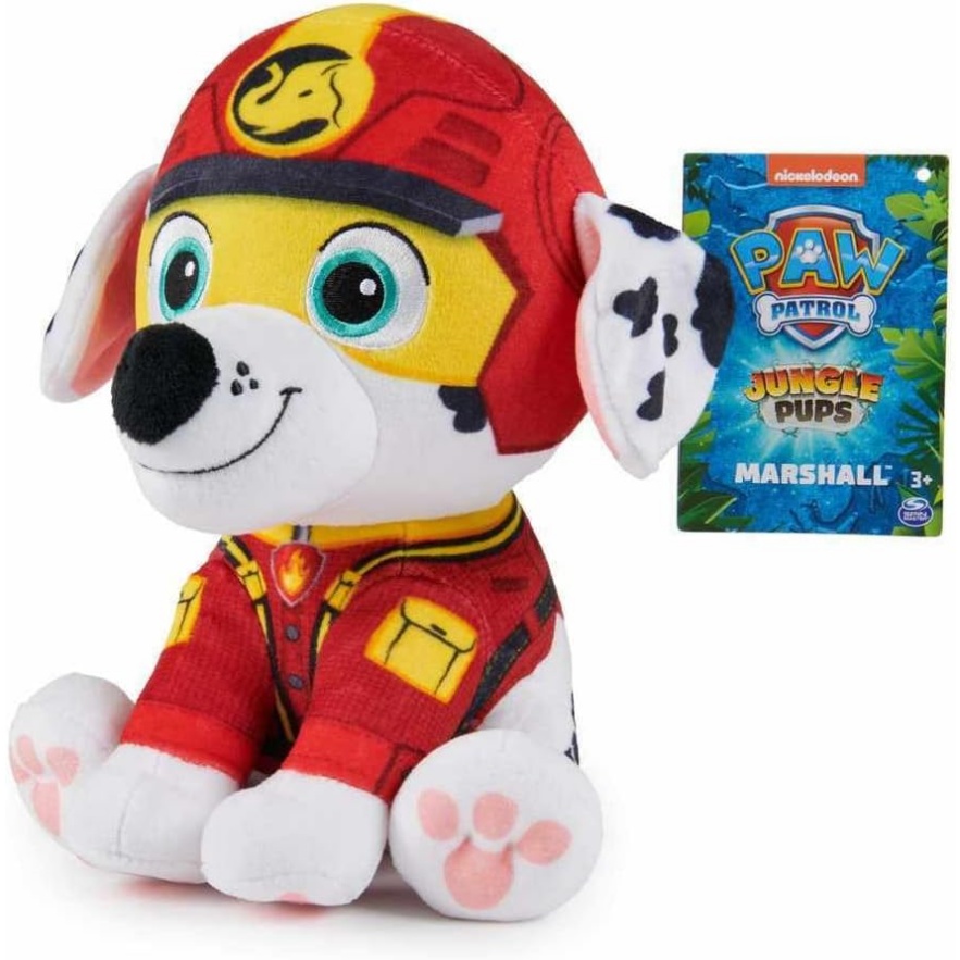 Paw Patrol - Jungle Basic Plush 20 Cm - Marshall