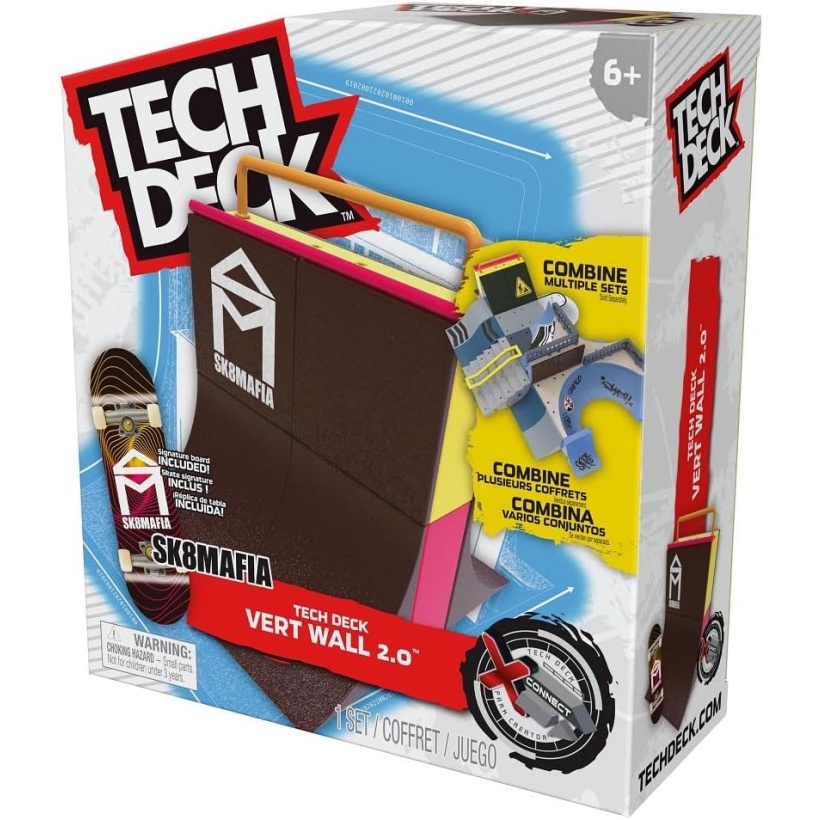 Tech Deck X-Connect Park Creator - Customizable And Buildable Disaster With Unique Fingerboard - Styles May Vary - Image 2