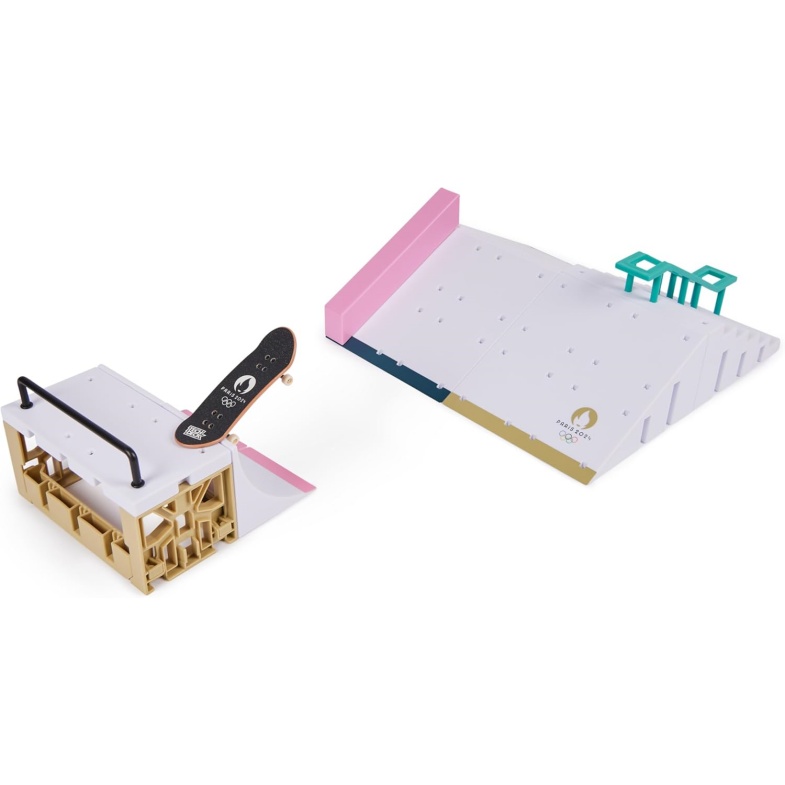 Tech Deck, Shane O'neill's Olympic Games Paris 2024 Ramp Customizable X-Connect Park Creator Playset & Exclusive Fingerboard, Kids Toy For Ages 6+ - Image 8