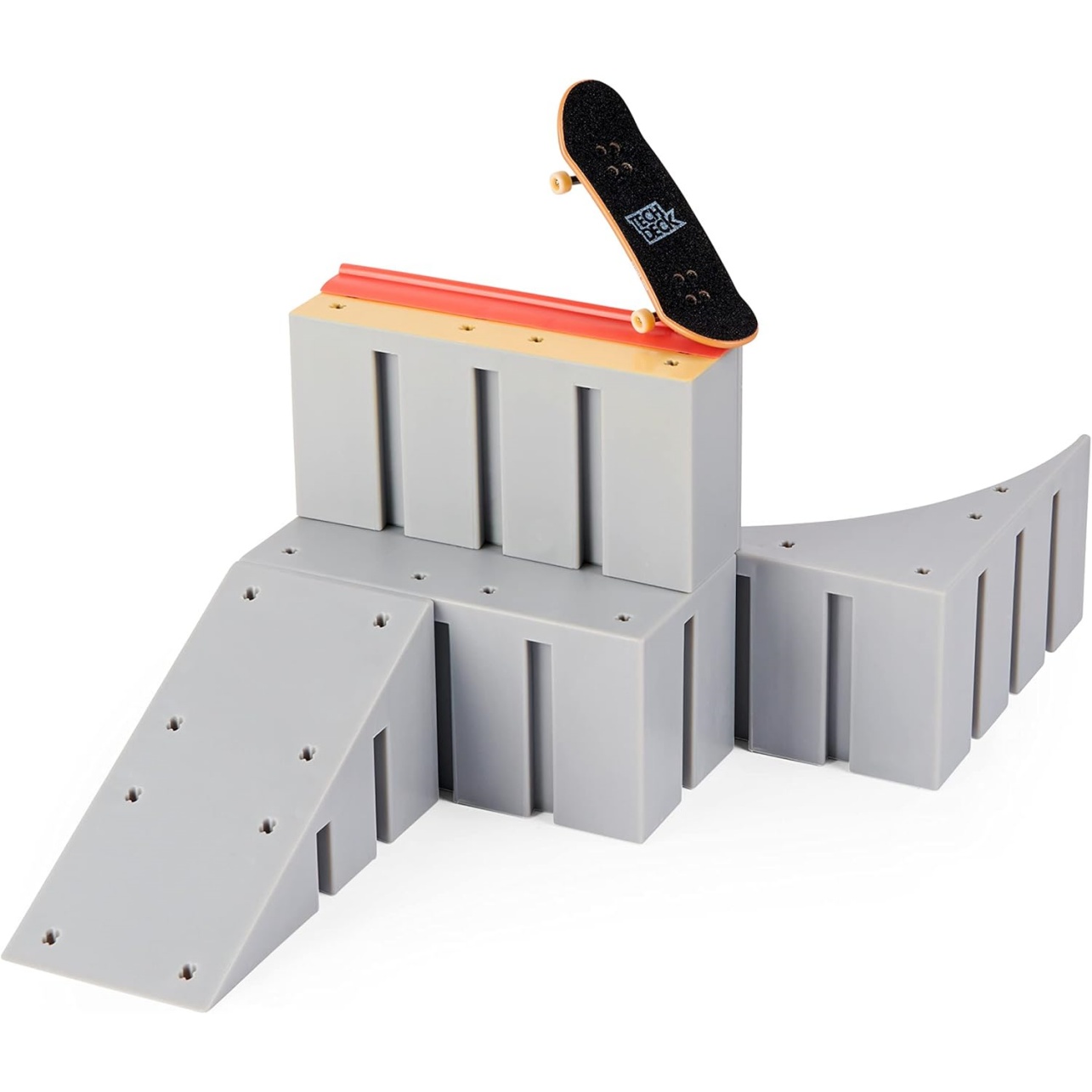 Tech Deck, Bowl Builder X-Connect Park Creator, Customizable And Buildable Ramp Set With Exclusive Fingerboard, Kids Toy For Ages 6 And Up - Image 2