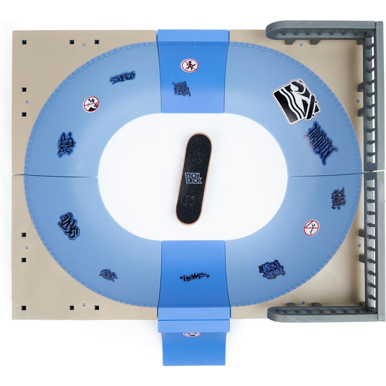 Tech Deck, Daewon Mega Bowl, X-Connect Park Creator, Customizable And Buildable Ramp Set With Exclusive Fingerboard, Kids Toy For Ages 6 And Up - Image 7