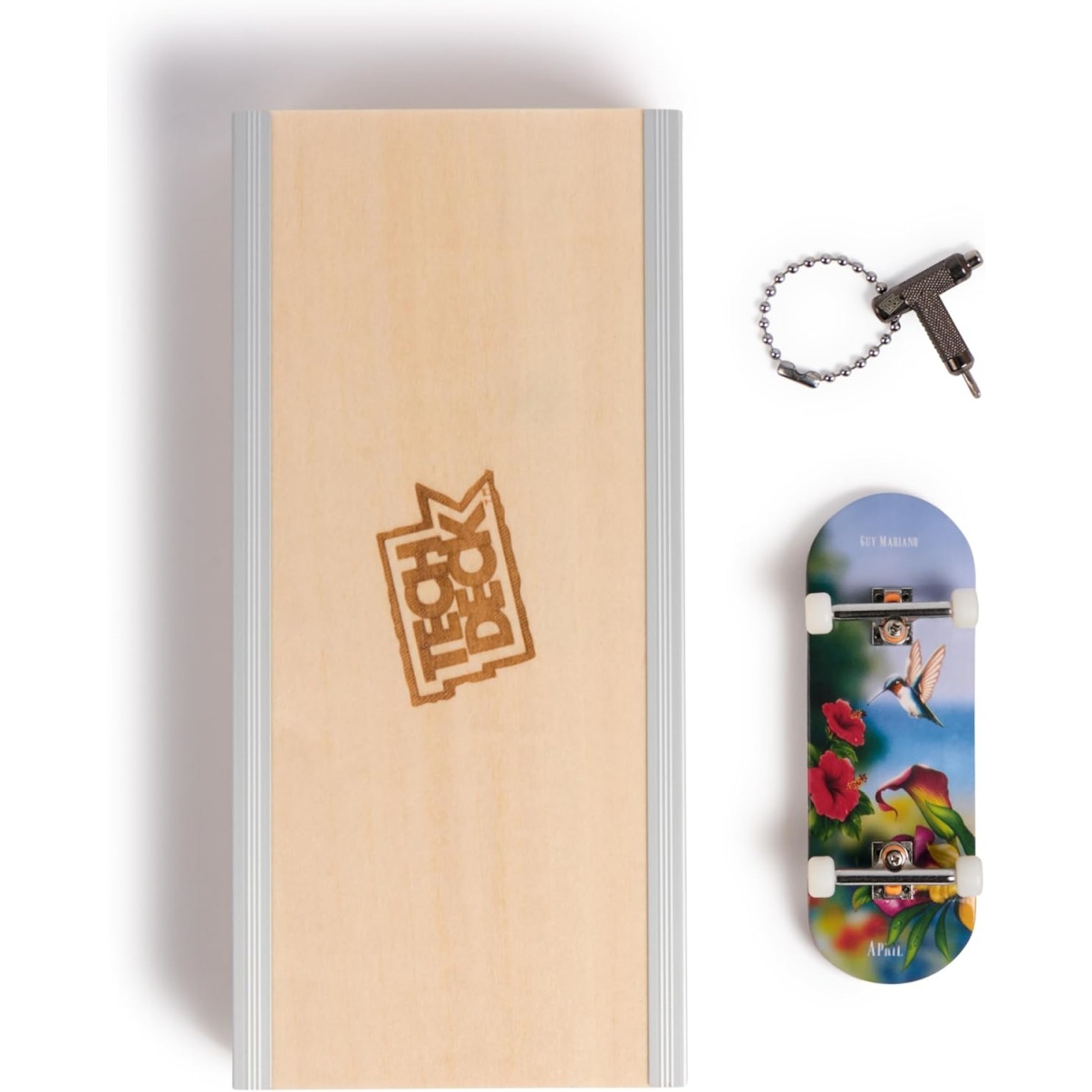 Tech Deck, April Pro Series Finger Board With Storage Display, Built For Pros; Authentic Mini Skateboards, Kids Toys For Ages 6 And Up - Image 9