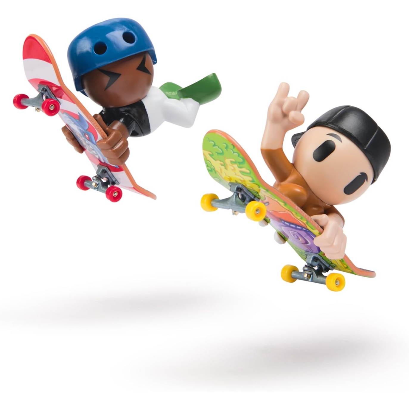 Tech Deck Sk8 Crew, 2-Pack Exclusive Fingerboards With Assistive Figures, Collectible And Customisable Mini Skateboards, Kids' Toys For Ages 5 And Up (Styles May Vary) - Image 5