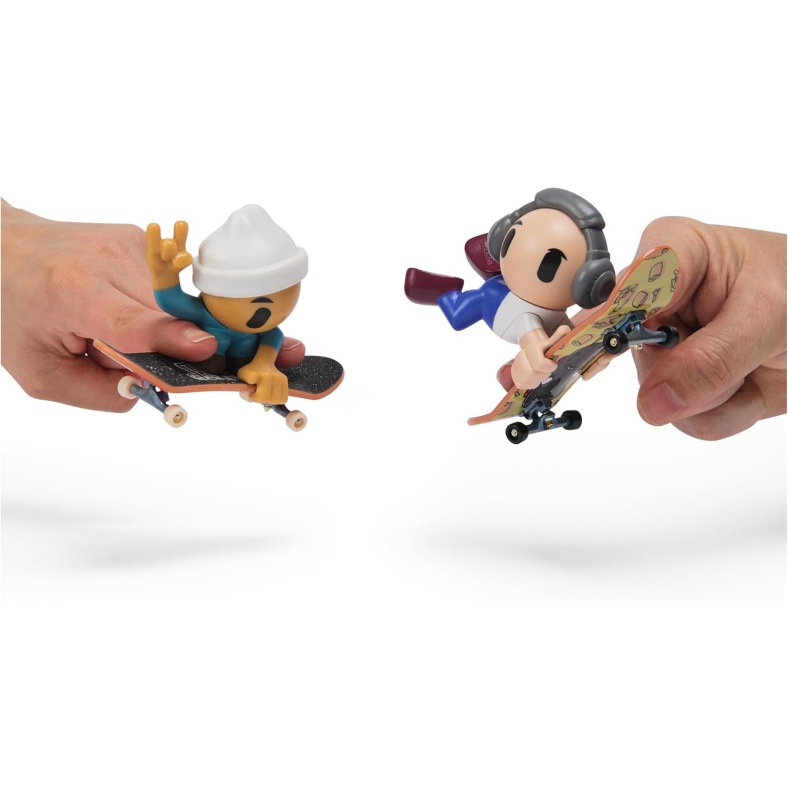 Tech Deck Sk8 Crew, 2 Exclusive Fingerboards With Assist Figures, Customizable Collectible Mini Skateboards, Toys For Kids Ages 5+ (Styles May Vary) - Image 6