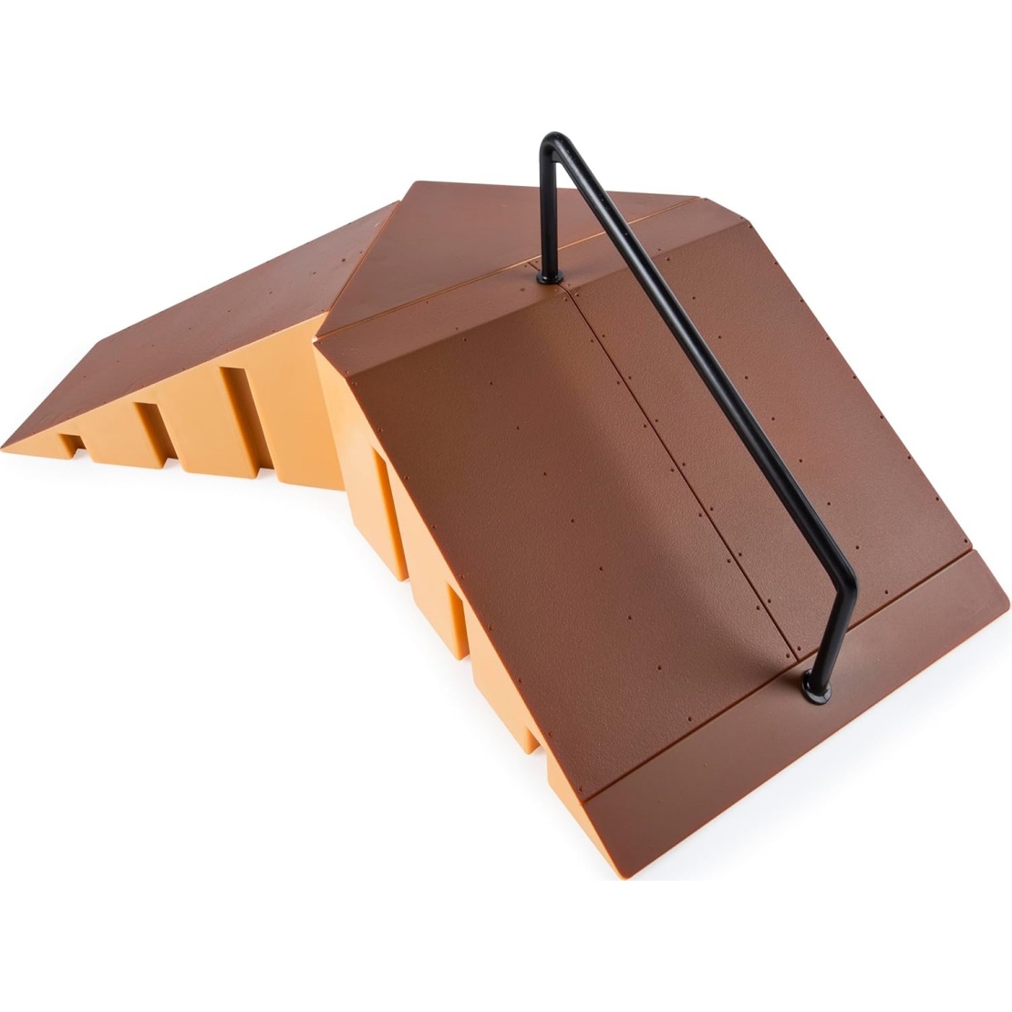 Tech Deck - Build-A-Park - Flat Ramp Grind Rail (Brown) - Image 3