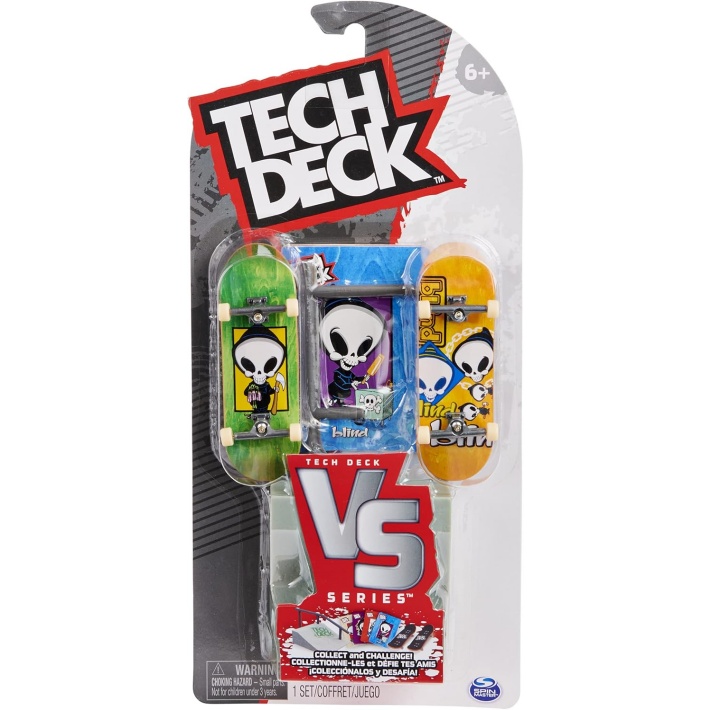 Tech Deck Vs Series Blind Skateboards Fingerboard, Obstacle And Challenge Card Set