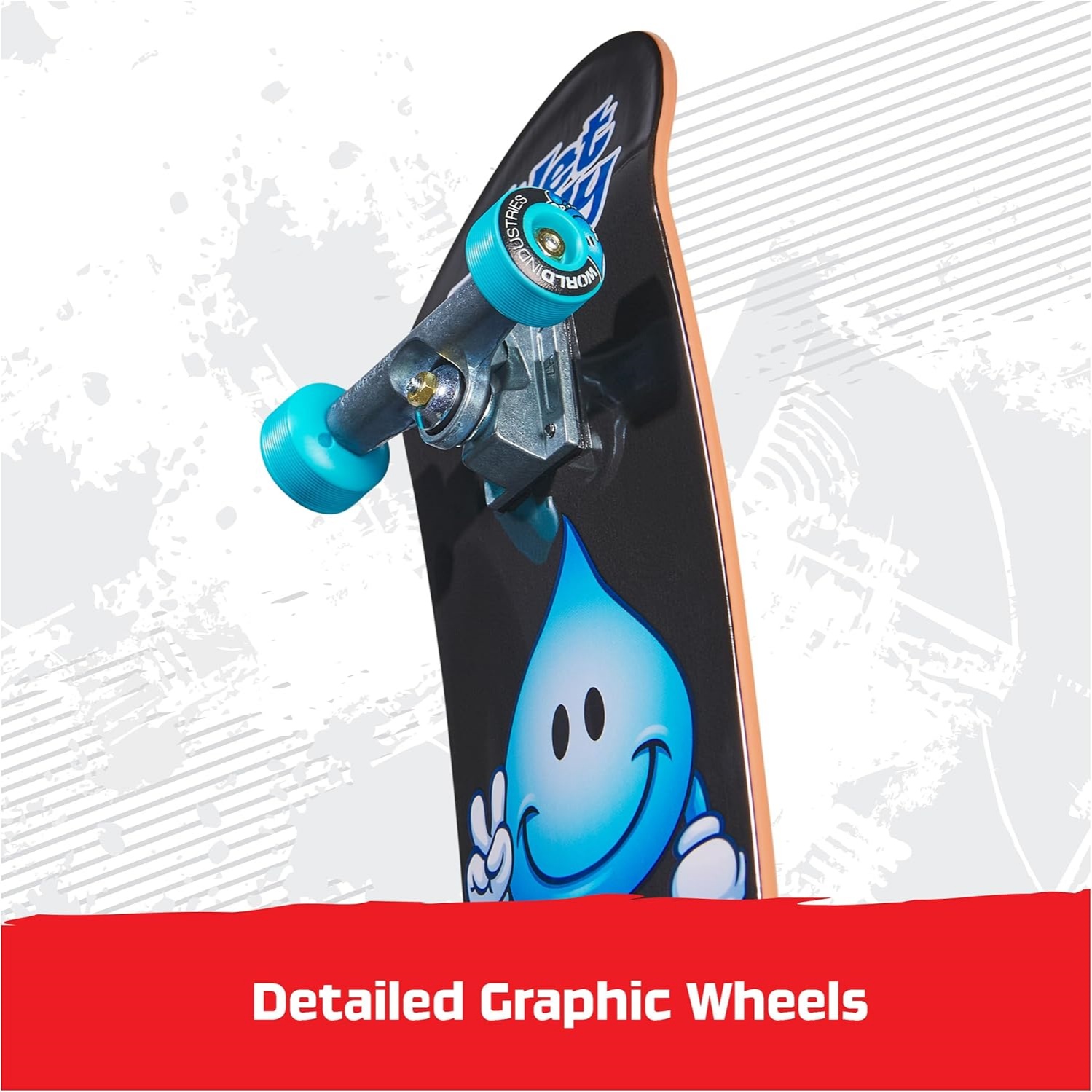 Tech Deck, World Industries Handboard; Authentic Mini Skateboards, Kids Toys For Boys & Girls, Ages 6 And Up (Hands Use Only) - Image 9