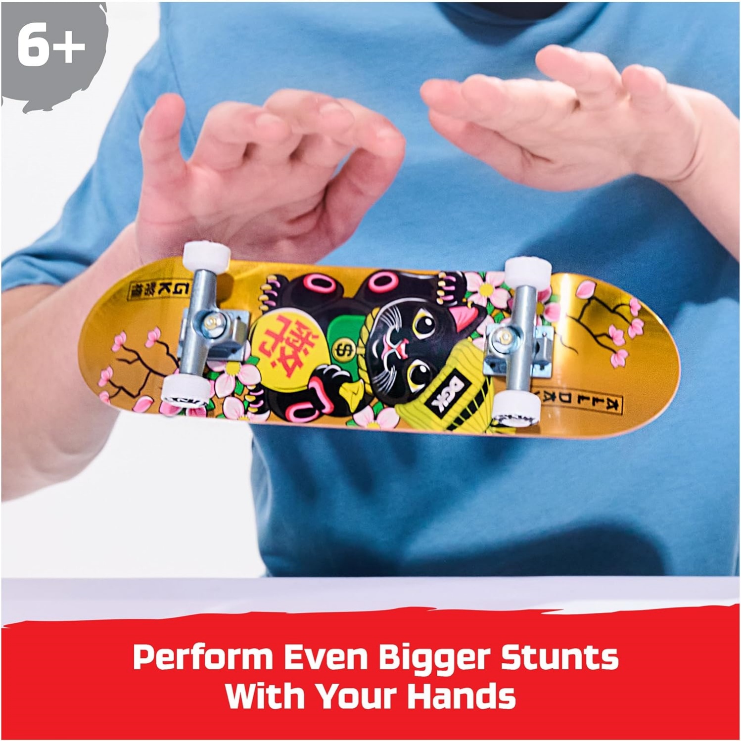 Tech Deck, Dgk Handboard; Authentic Mini Skateboards, Kids Toys For Boys & Girls, Ages 6 And Up (Hands Use Only) - Image 6