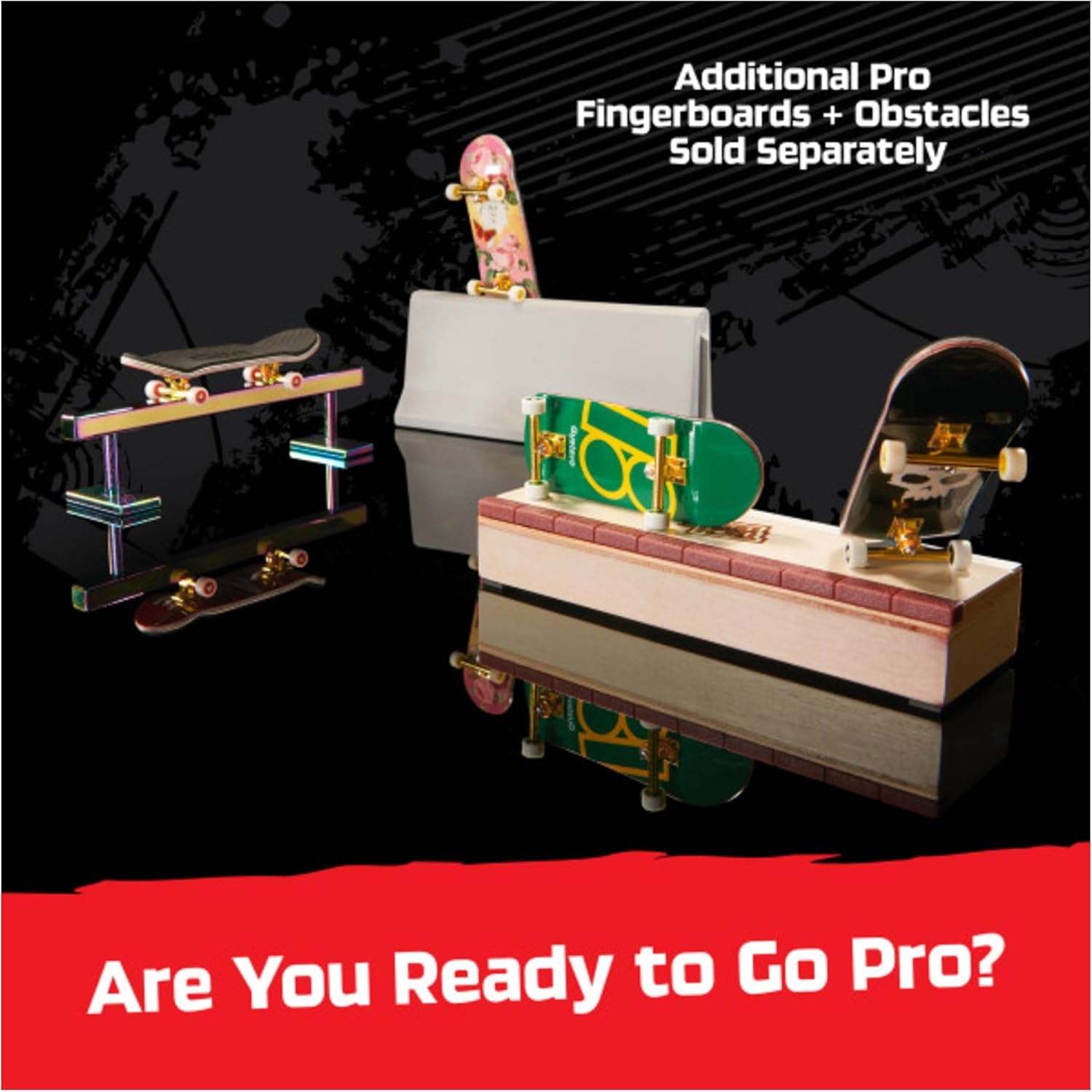 Tech Deck, Primitive Pro Series Finger Board With Storage Display, Built For Pros; Authentic Mini Skateboards, Kids Toys For Ages 6 And Up - Image 6