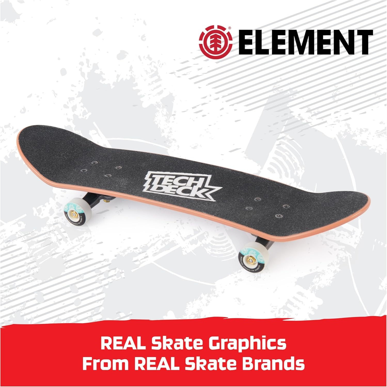 Tech Deck, Element Handboard; Authentic Mini Skateboards, Kids Toys For Boys & Girls, Ages 6 And Up (Hands Use Only) - Image 2
