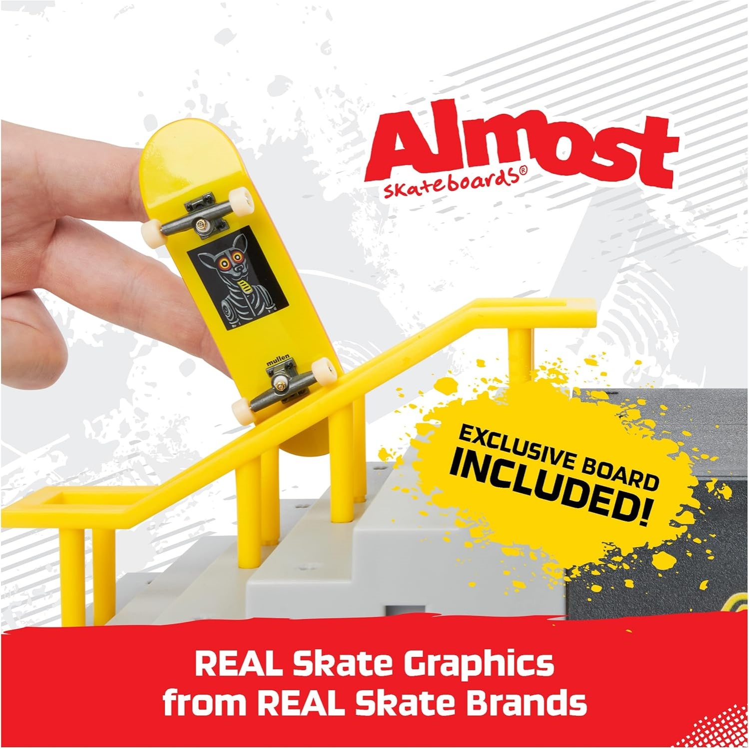 Tech Deck, Pyramid Shredder, X-Connect Park Creator, Customizable And Buildable Ramp Set With Exclusive Fingerboard, Kids Toy For Ages 6 And Up - Image 2