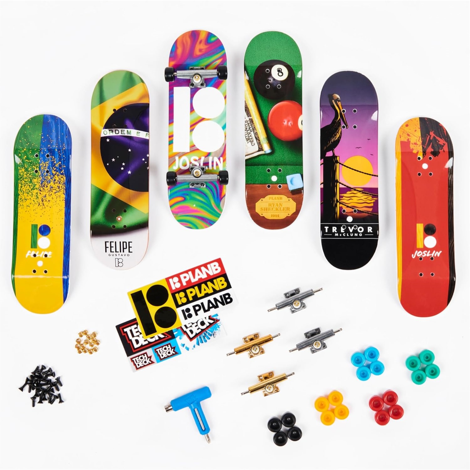 Tech Deck, Sk8Shop Fingerboard Bonus Pack, Collectible And Customizable Mini Skateboards (Styles May Vary) - Image 2