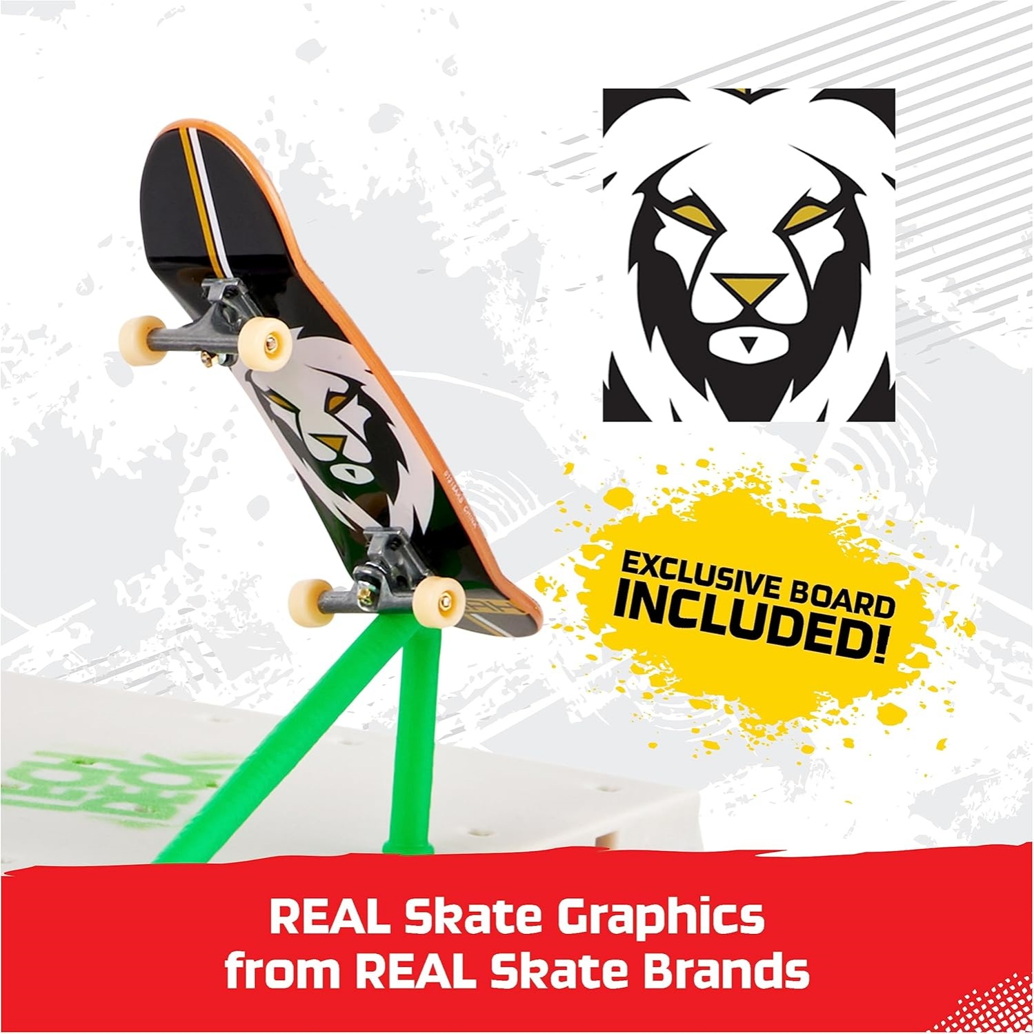 Tech Deck, Nyjah Skatepark X-Connect Park Creator, Massive Customizable Skatepark Ramp Set With Exclusive Fingerboard, Kids Toy For Ages 6 And Up - Image 2