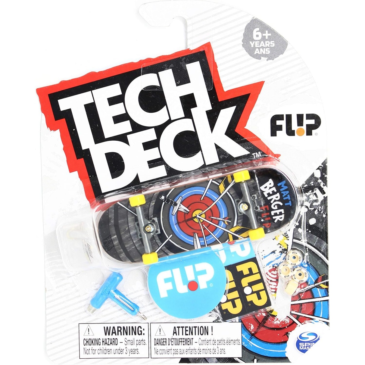 Tech-Deck Flip Skateboards Matt Berger Blast 2020 Complete 96Mm Fingerboard
